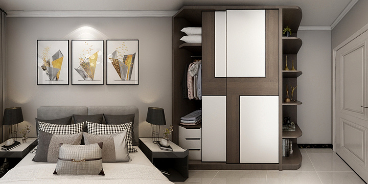 AAA专业室内设计-毛郢馨苑15#406-装修设计方案