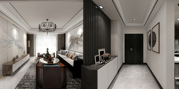 CG丶海棠设计-天鹅湾03效果-装修设计方案