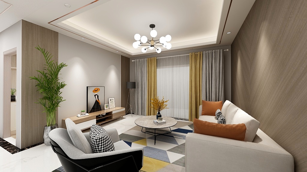 家居室内设计者XU-甲特装饰公司样板间（柏思美家）-装修设计方案