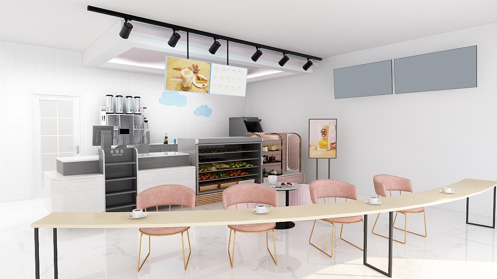 酱爆DMAV-奶茶店-装修设计方案