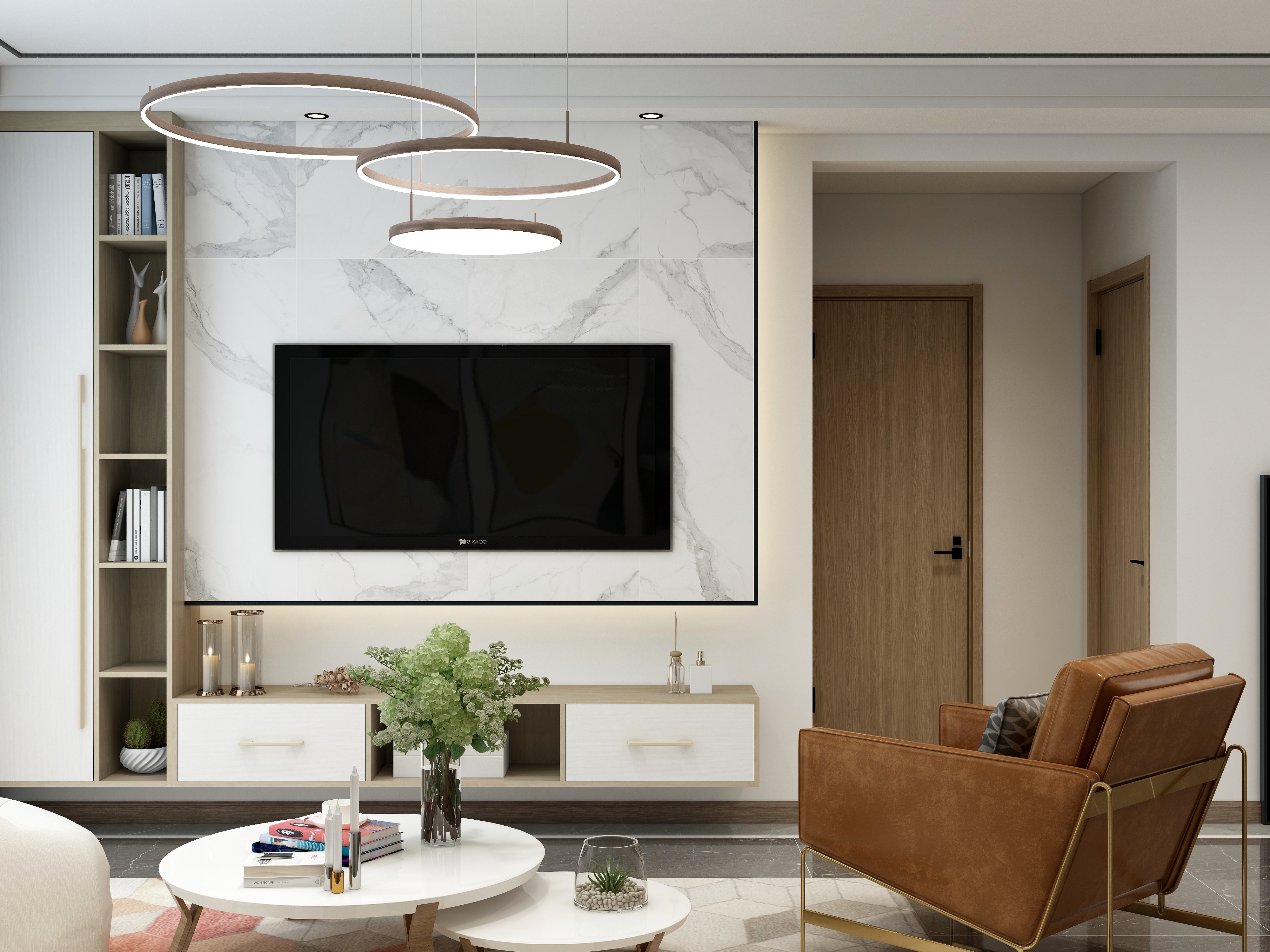 西安亚丹马莎莎-招商依云曲江，现代简约-装修设计方案