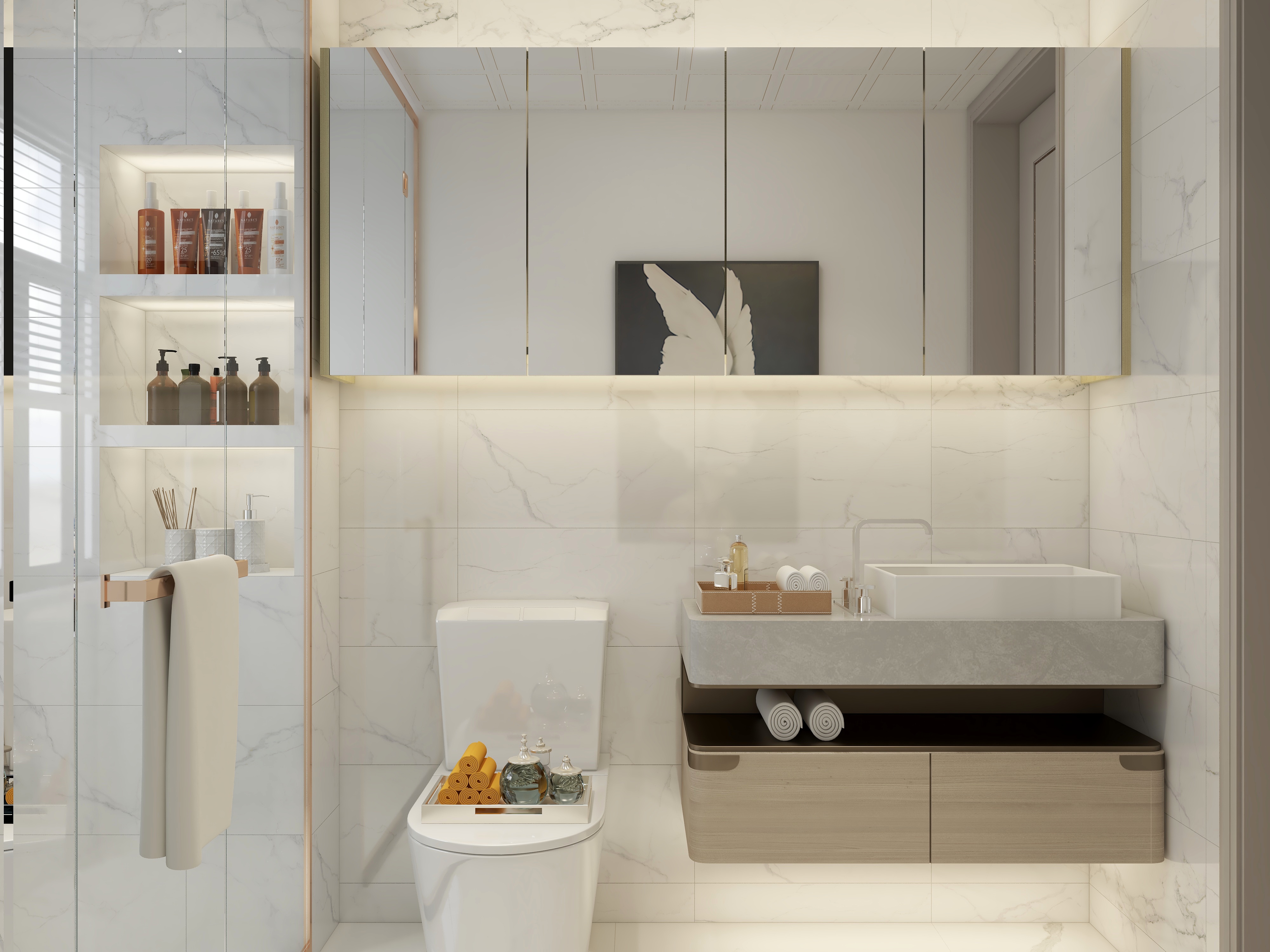 刘艳菲-现代轻奢140-装修设计方案