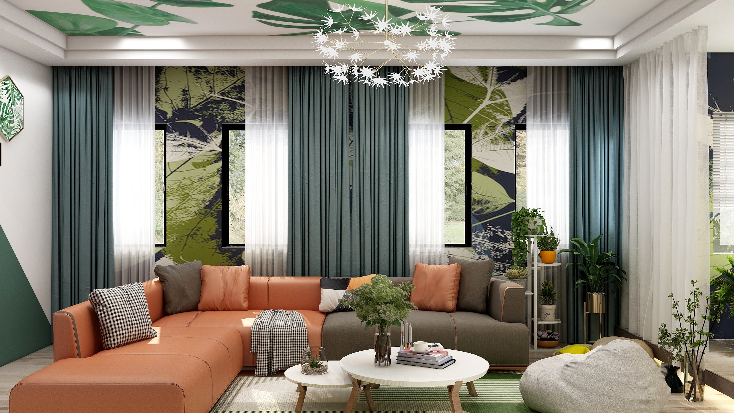 罗卓-森林系装修效果图