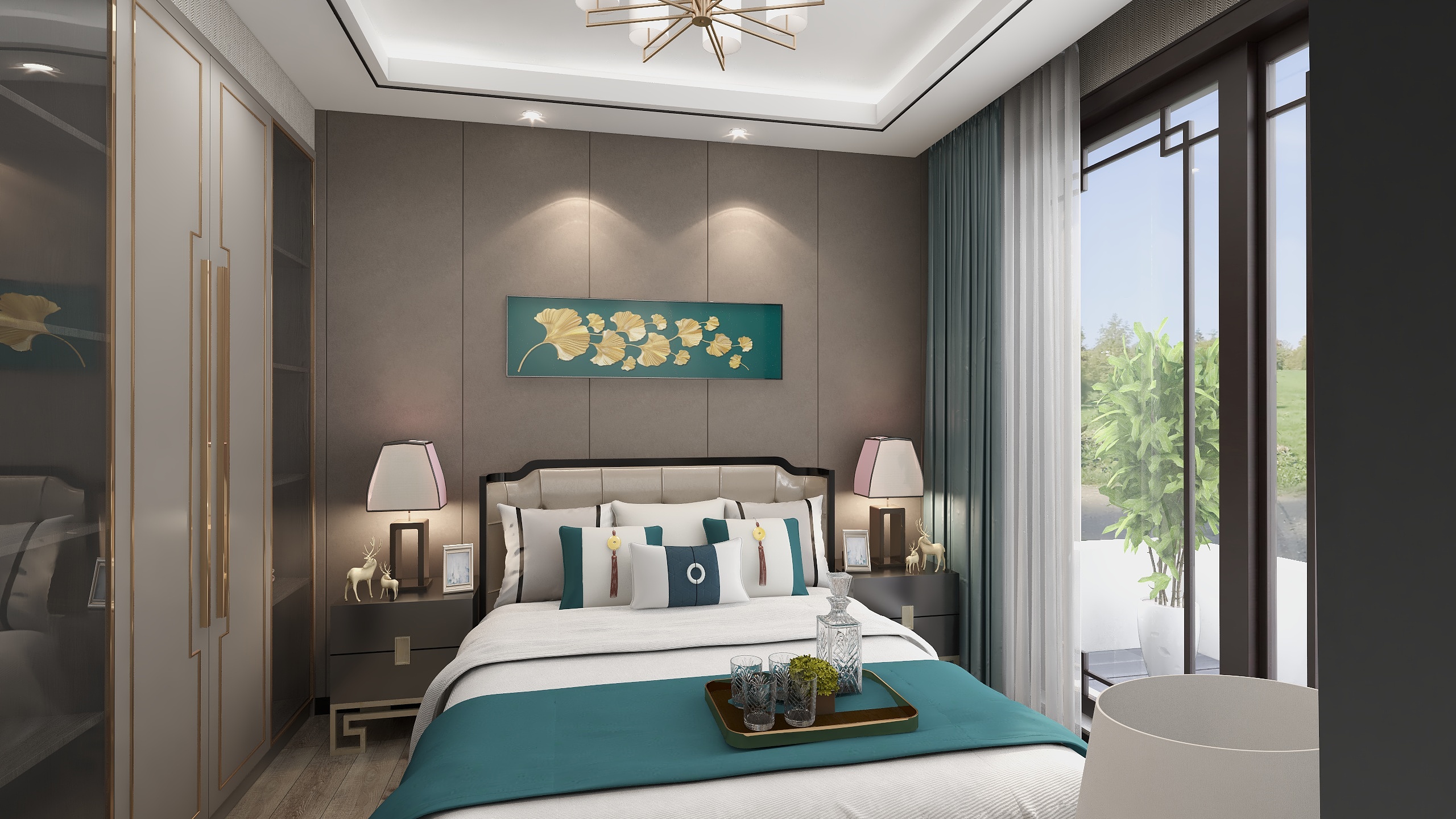 设计师孙工13061173223llXO-法院姨别墅1-6（二层）-装修设计方案