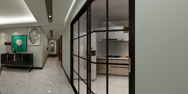 设计师燎-中环国际——张总现代风-装修设计方案