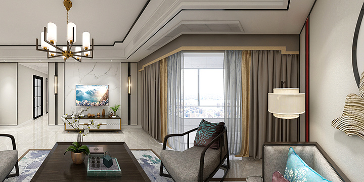 泰州市朗家装饰设计-观棠府-装修设计方案