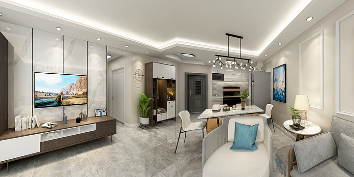 T视觉-美林江畔-装修设计方案