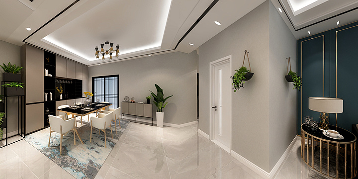 王爱环亚墙纸墙布-未来之城-装修设计方案