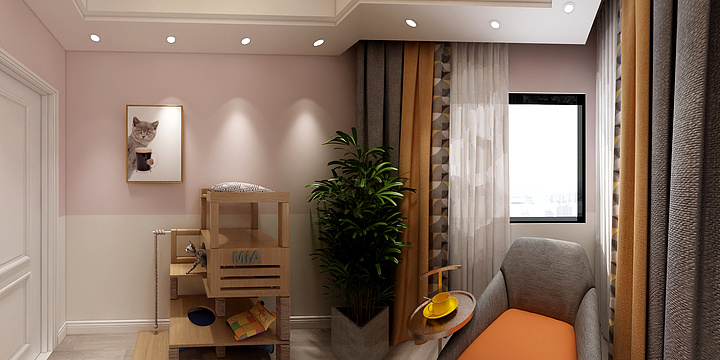 周子超-德信海德公园83.00㎡A2’3室2厅1卫1厨-装修设计方案