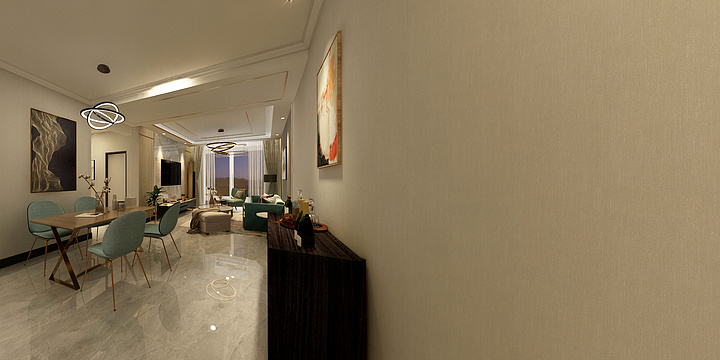 兴邦装饰恩榕-雅居乐·113-欧式-装修设计方案