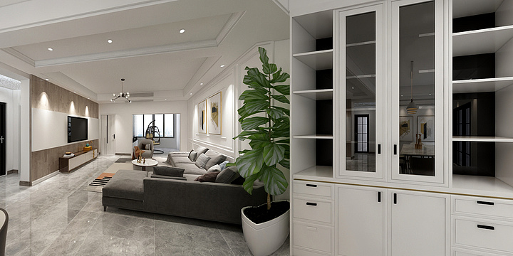 npdxsMeo-江湾城梁叔雅居-装修设计方案