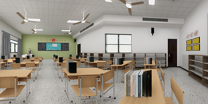 姜翠玲-教室-装修设计方案