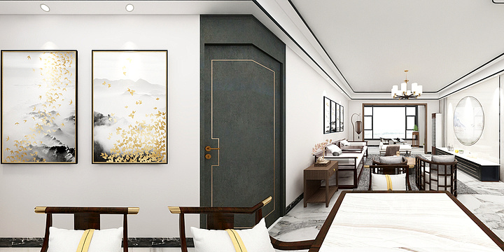刘颖琪-刘总雅居装饰方案-装修设计方案