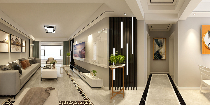 鼎创空间设计壹号-中央公馆32-1-902-装修设计方案