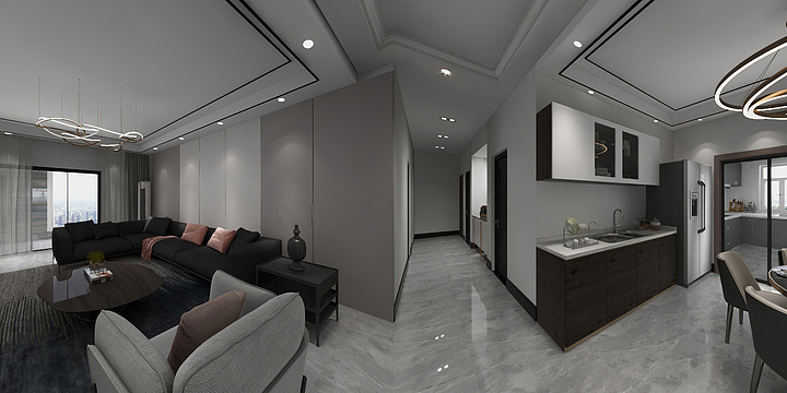 designer黎昕-绿地世纪城3号户型-装修设计方案