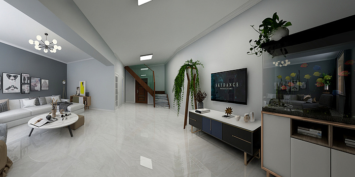 微视界设计工作室-金州区复州湾街道郭屯村-装修设计方案