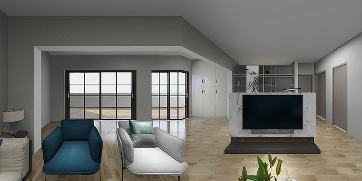 刘磊8477-西湖御景-简美-装修设计方案