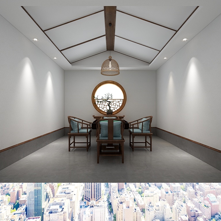 高幸gx-汉回接待中心棋牌室-装修设计方案