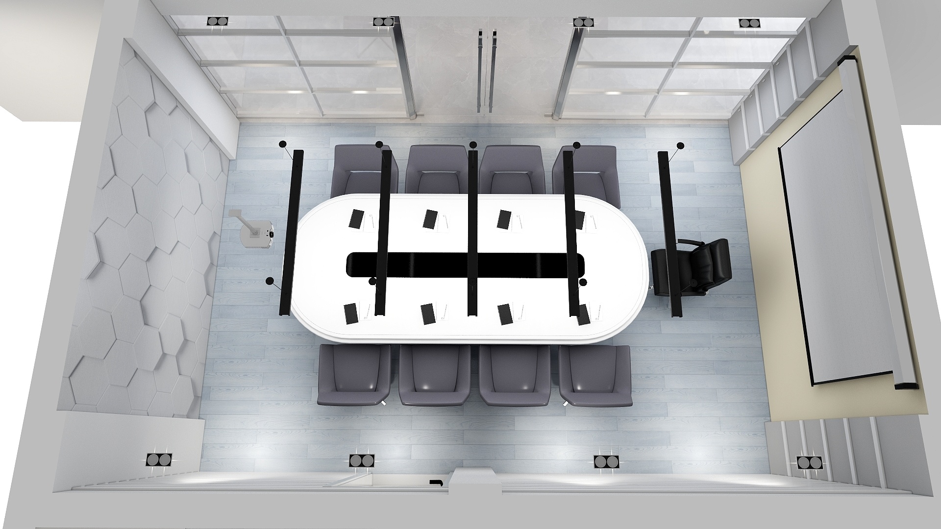 有法设计-江东公证处会议室-装修设计方案