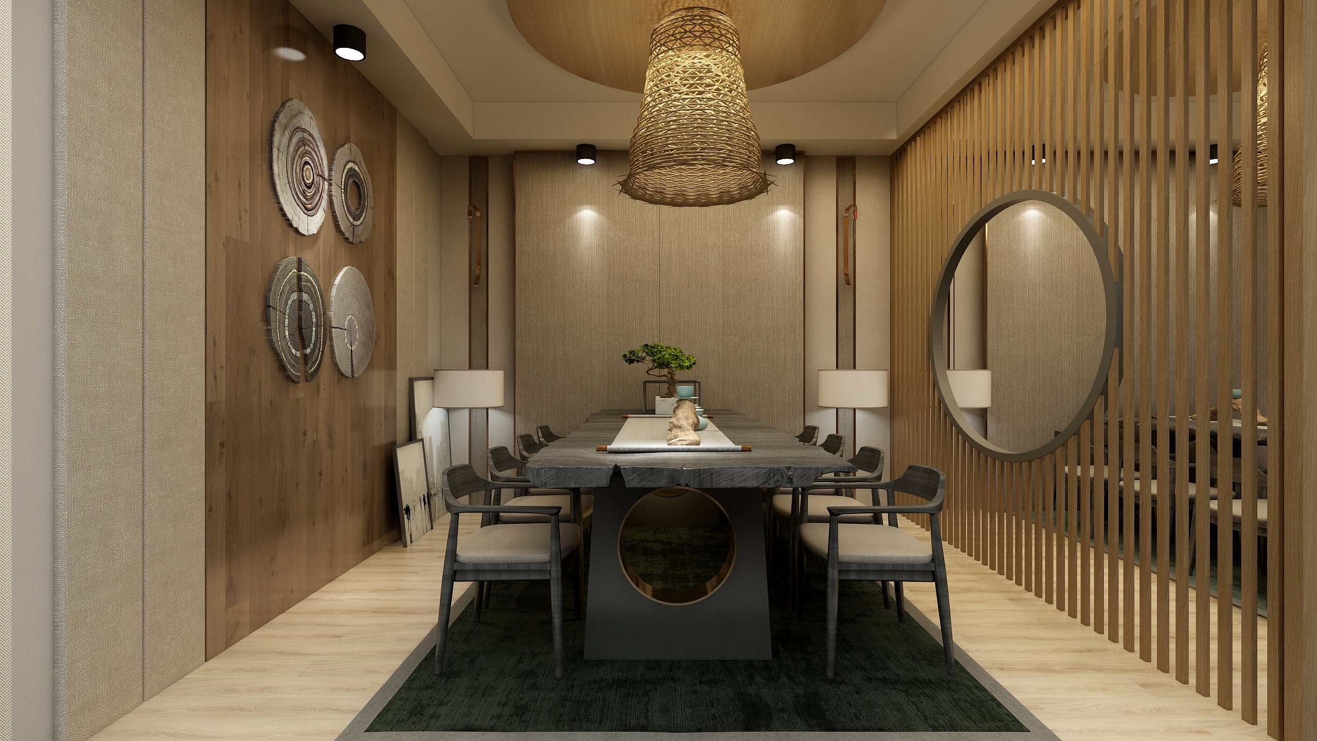 美尼美全屋快装定制-商业餐厅-装修设计方案