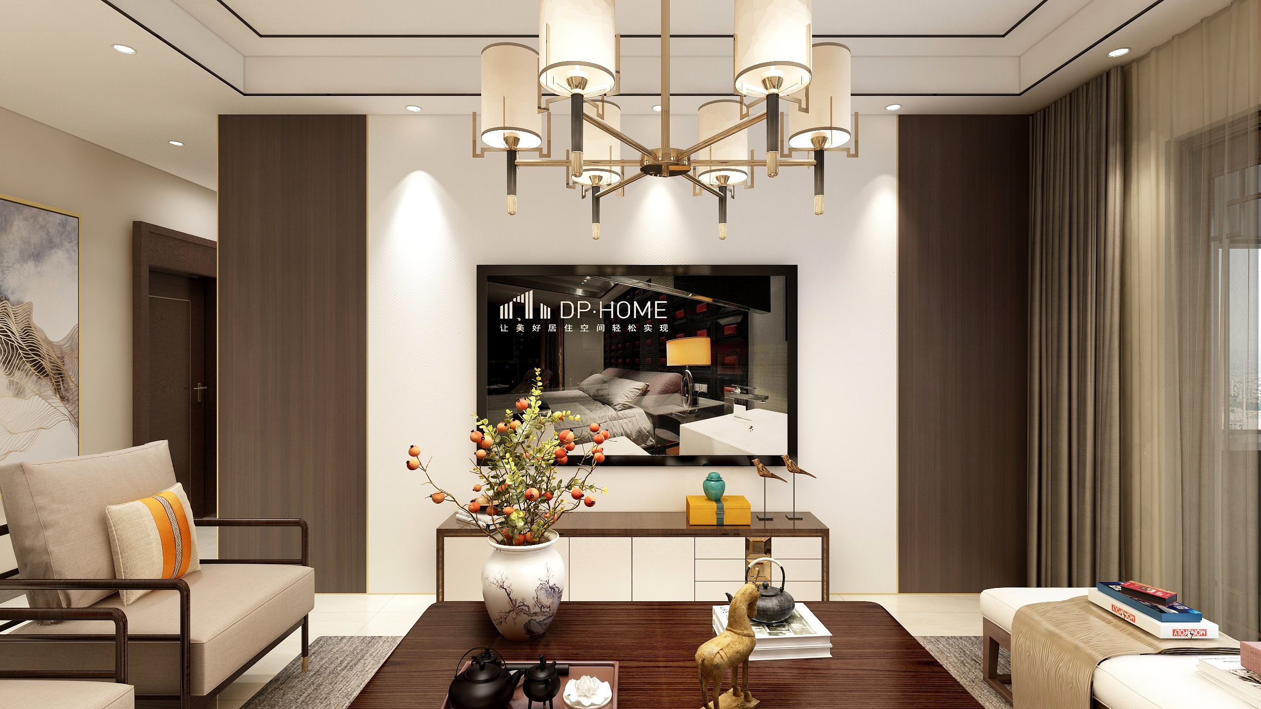 梦星海6-新中式-装修设计方案