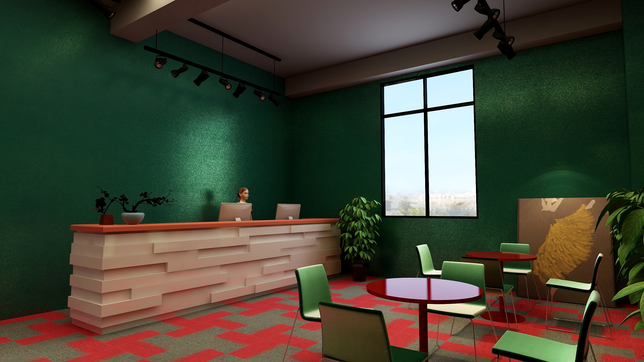 山野大宅设计-舞蹈培训中心-装修设计方案