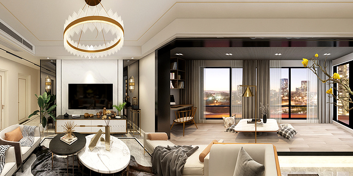 PengTianYu丶44-金科集美学府-装修设计方案