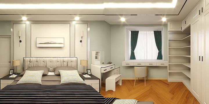 Kingpeng-时代锦江（董小姐）方案二-副本-装修设计方案