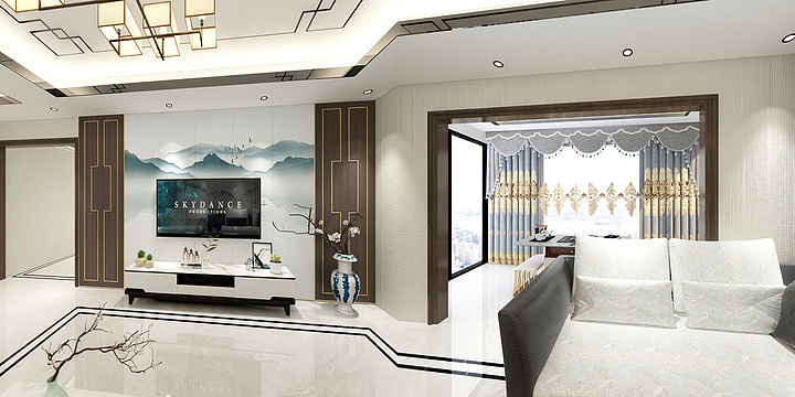 聂鑫18777640671-安基陶瓷-清韵雅苑1-3-101-装修设计方案