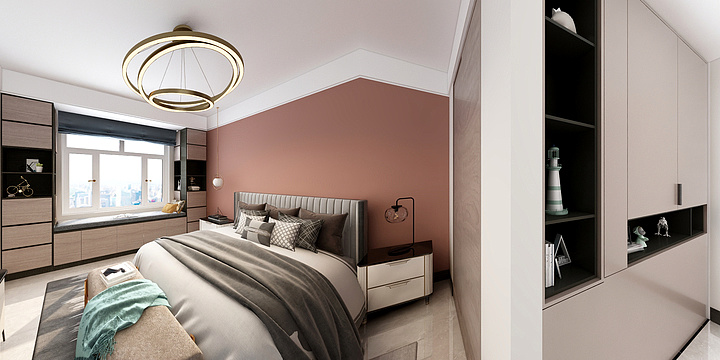 设计师刘熙-卧室-装修设计方案