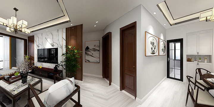 李乐设计师-中粱祥云国际23幢802-装修设计方案