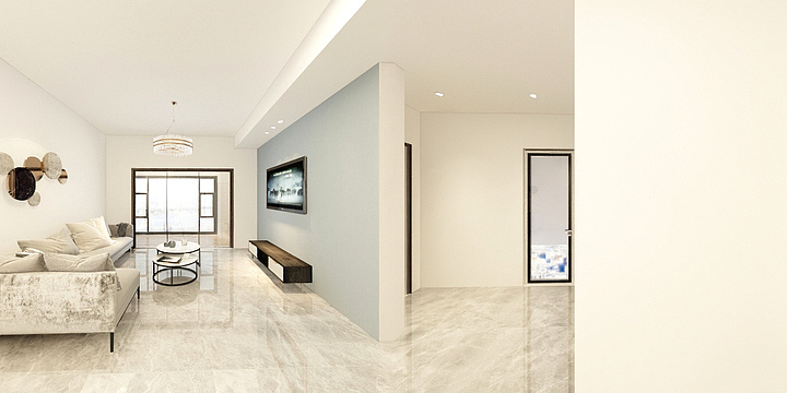 蓝典装饰-中茵龙湖国际-装修设计方案