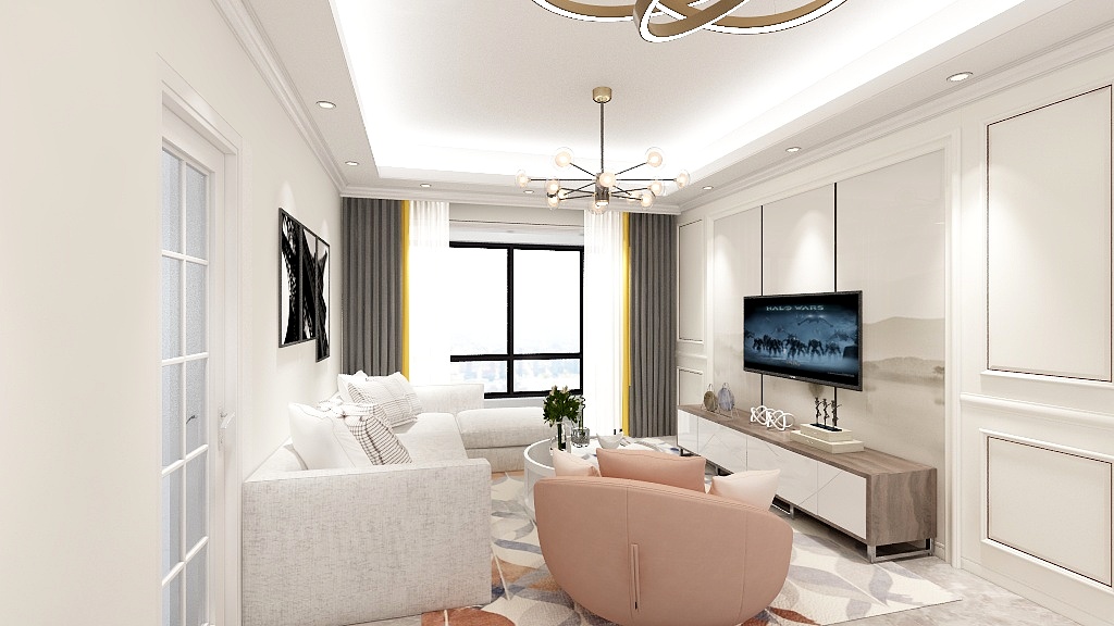 零零设计-尚东阳光-装修设计方案