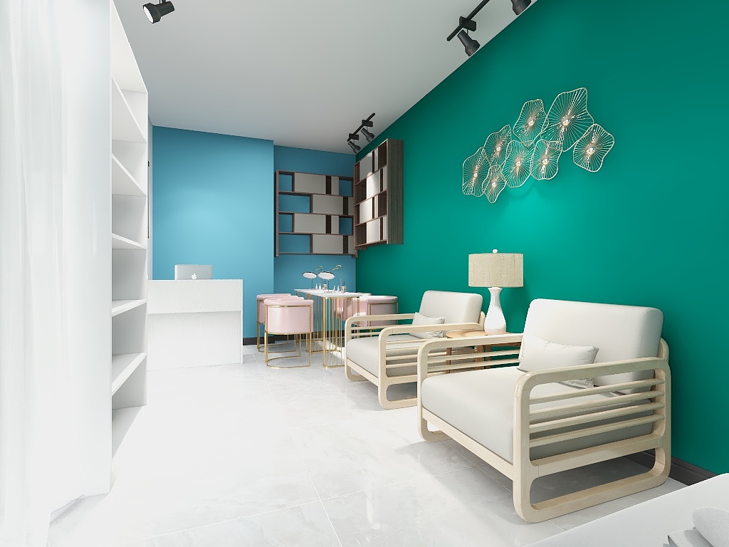 北海实惠平价装修-美甲店-装修设计方案