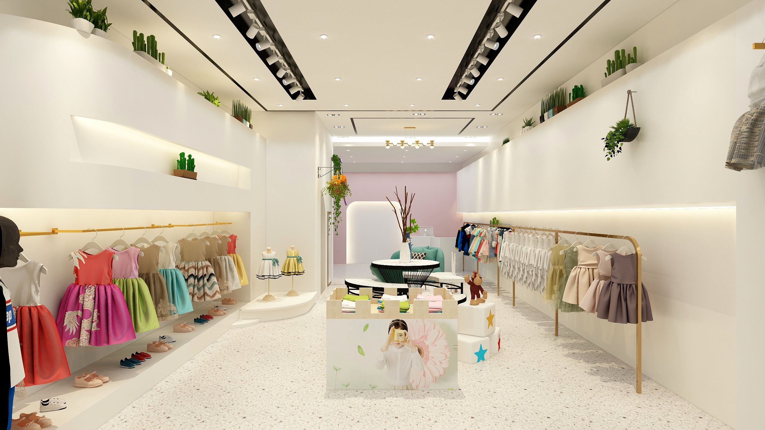 昆明杨雄装饰有限公司-童装店-副本-装修设计方案