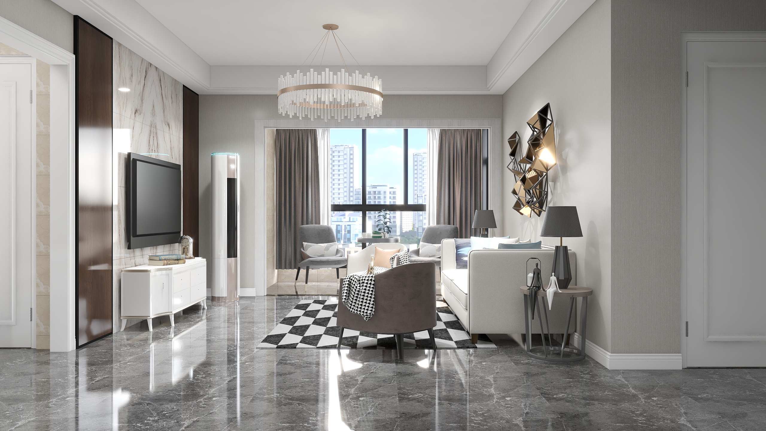 郑丹-平面布置图-Model-装修设计方案