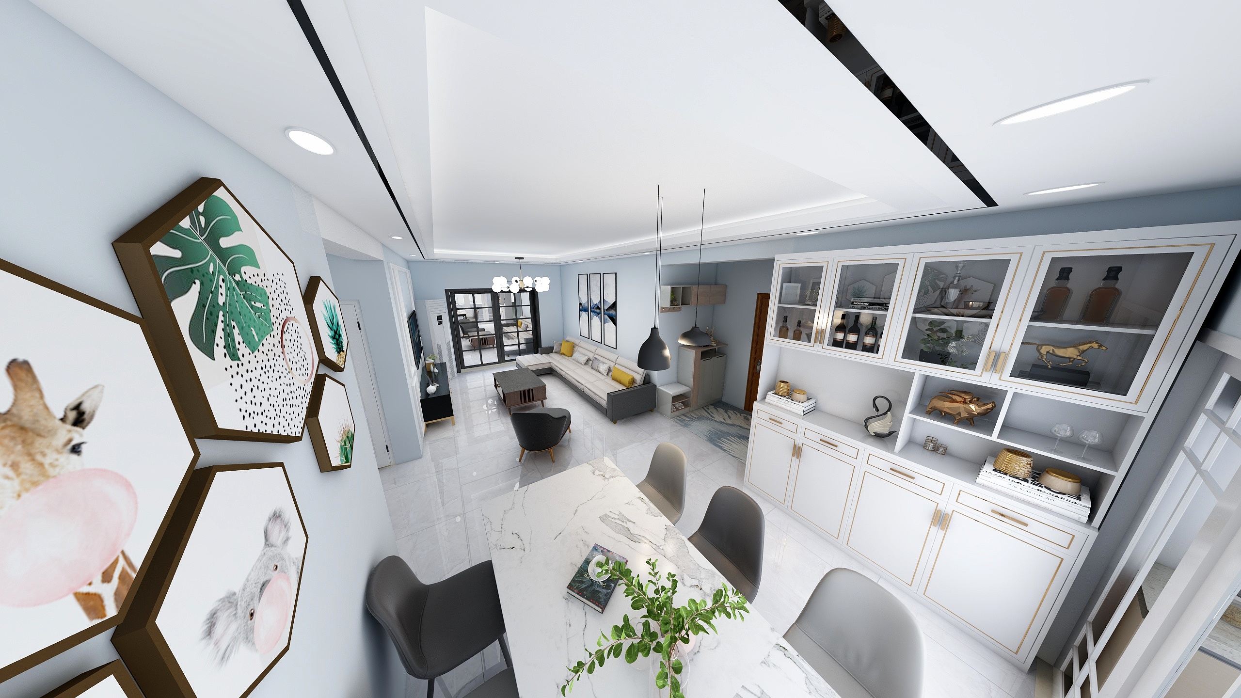 流年似水亦柔情-信地华地城-装修设计方案