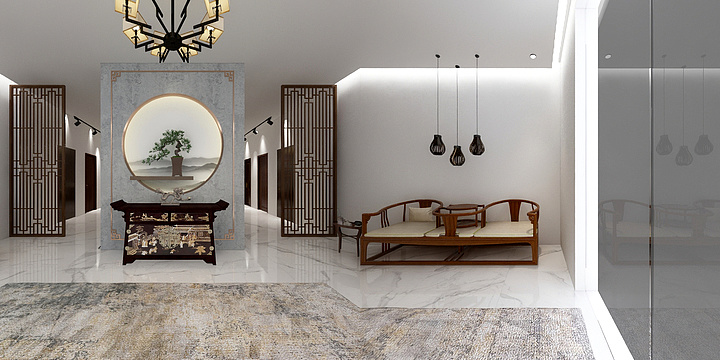 紫硕-一层-装修设计方案