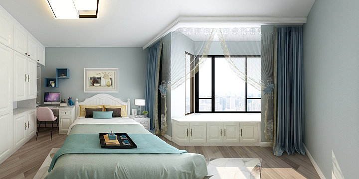 万鼎装饰OLgW-御庭文苑2-4-302-装修设计方案