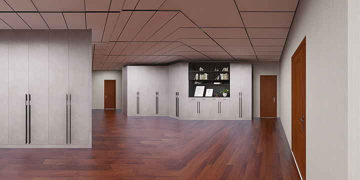 银川逅思设计工作室-舒客贝拉工厂柜子-装修设计方案