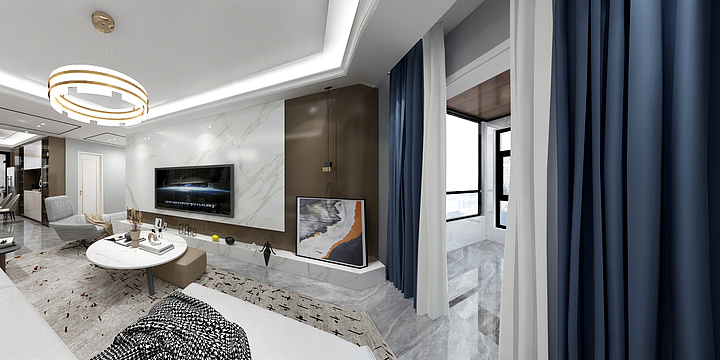 新空间设计曹楠楠-和谐-装修设计方案