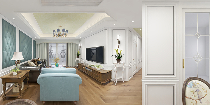 火火設計-西溪碧桂园29-702-装修设计方案