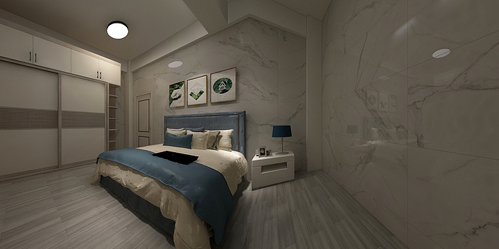 张秋杰欧雅装饰-华群1-装修设计方案