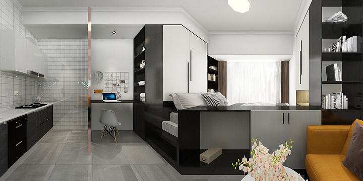 精选方案-洋湖时代广场2028室彭美女 --装修设计方案