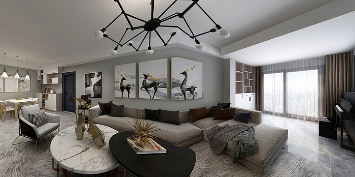 YL设计-瑞生客餐厅-装修设计方案