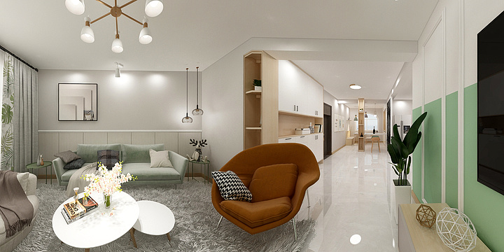 XXXOBITO-八钢别墅18号2单元401室-装修设计方案