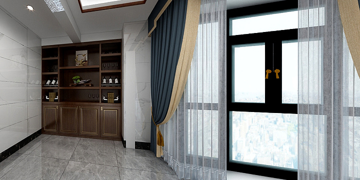 陌上烟雨紫-御景龙庭3-1-902-装修设计方案