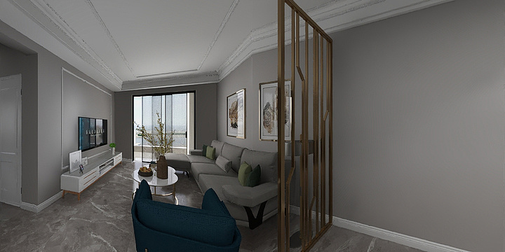 Alienhoo胡工-豪逸御华庭9-03户刘哥-装修设计方案