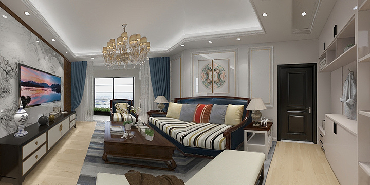 艺优装饰丨张波-凤凰城-装修设计方案