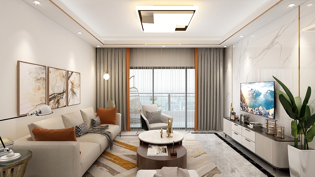 设计师丨郑焕俊-金碧湾7栋02户型设计图-装修设计方案